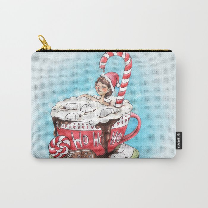 Christmas hot cocoa Carry-All Pouch