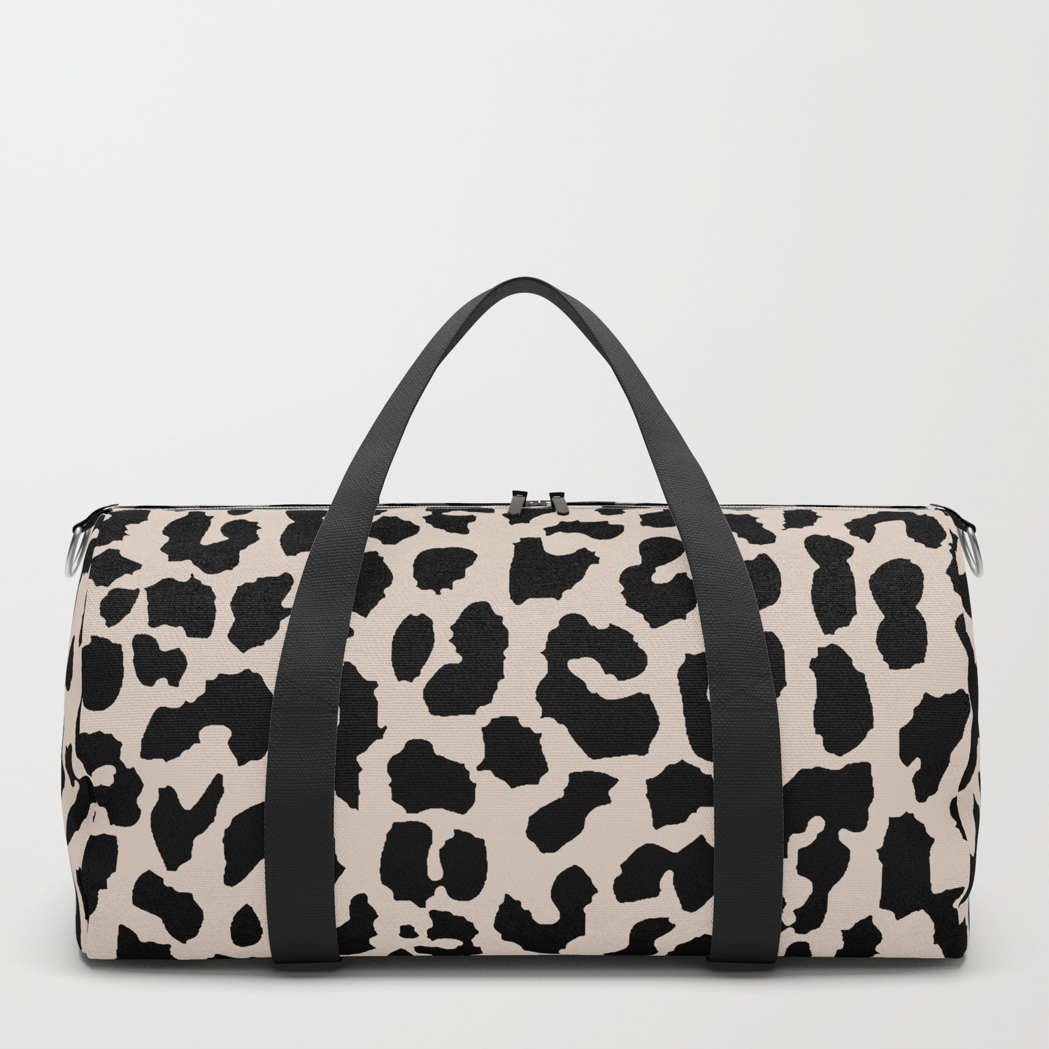 Tan Leopardista Carry On Duffle Bag