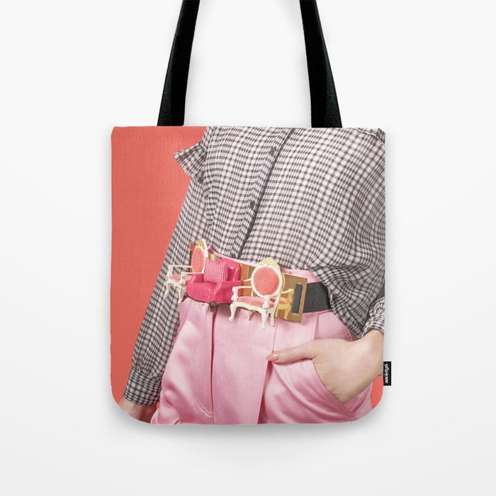 Seatbelt Tote Bag By Lizziedarden