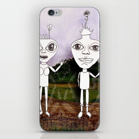 king and queen iPhone & iPod Skin