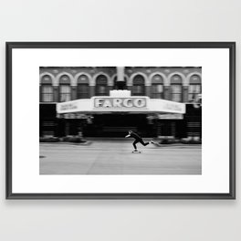 Skate Fast Framed Art Print