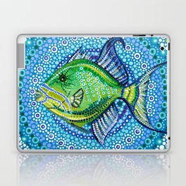 Green Triggerfish Laptop & iPad Skin