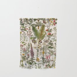 Adolphe Millot - Plantes Medicinales B - French vintage poster Wall Hanging