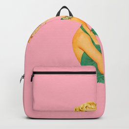 a girl's best friend pink Backpack