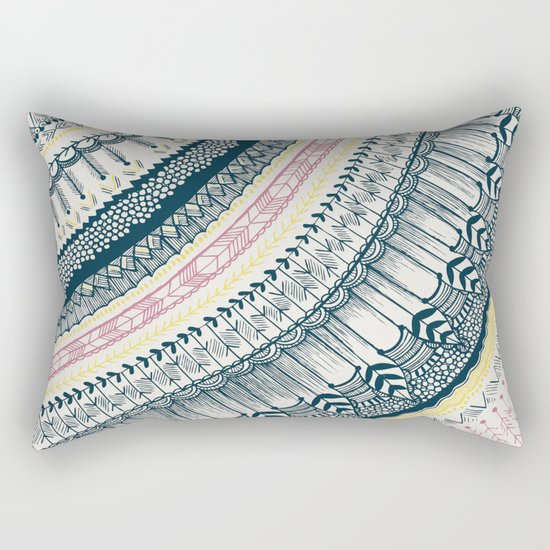 be Happy Rectangular Pillow