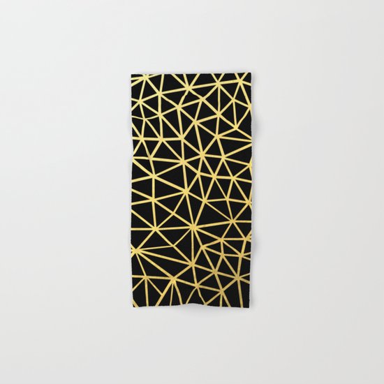 Broken Gold Hand & Bath Towel