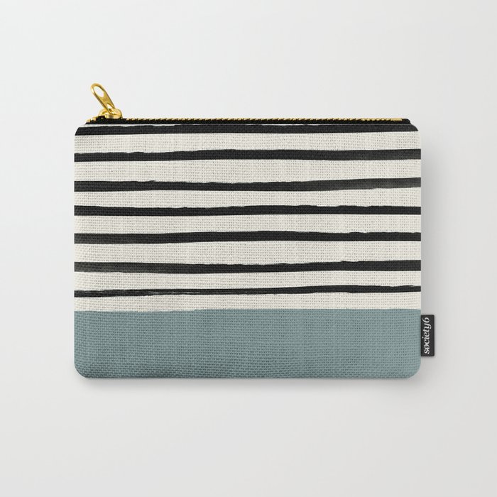 River Stone & Stripes Carry-All Pouch