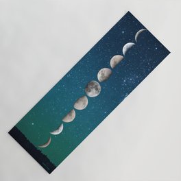 Moon phases for yoga mat Yoga Mat
