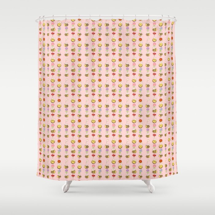 BEES! Shower Curtain