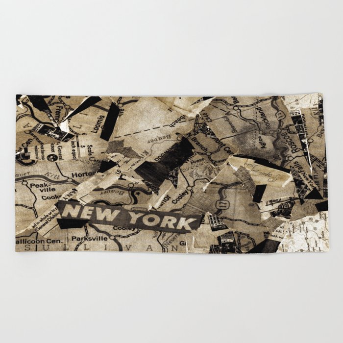 New York Oversized Towel - New York