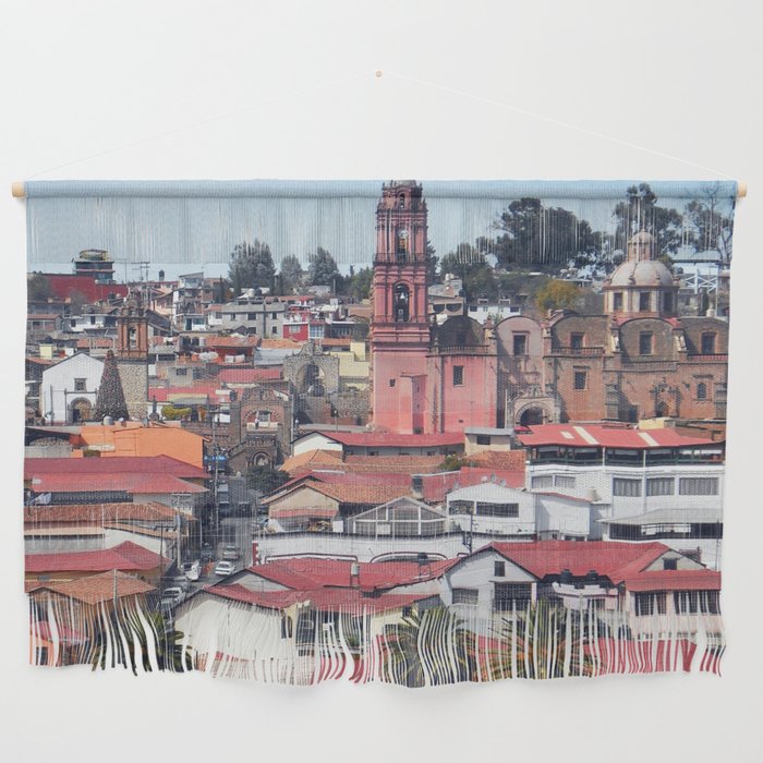 Mexico Photography - Beautiful Town In Mexico Wall Hanging