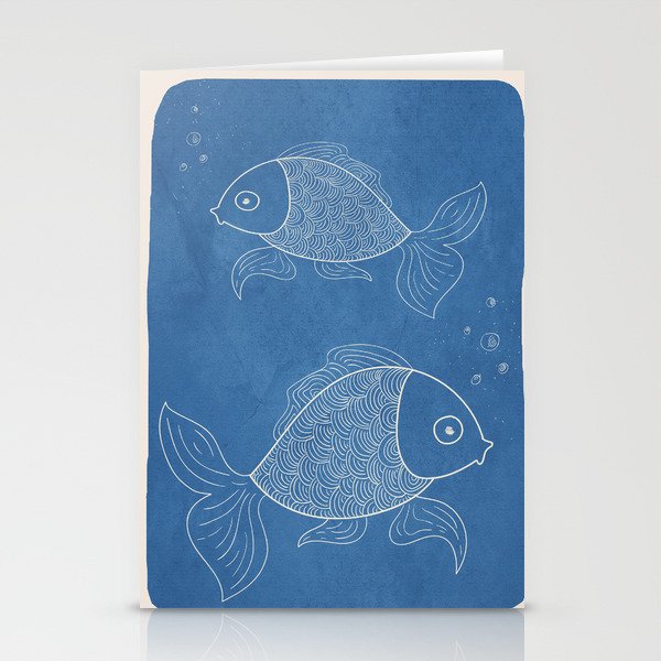 Fishes 03 Stationery Cards