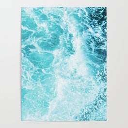 Perfect Sea Waves Poster