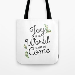 Joy To The World Tote Bag