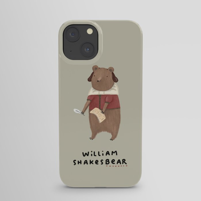 William Shakesbear iPhone Case