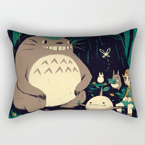 spirits of the forest Rectangular Pillow
