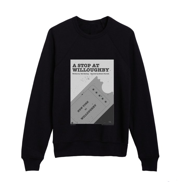 "The Twilight Zone" A Stop at Willoughby Kids Crewneck