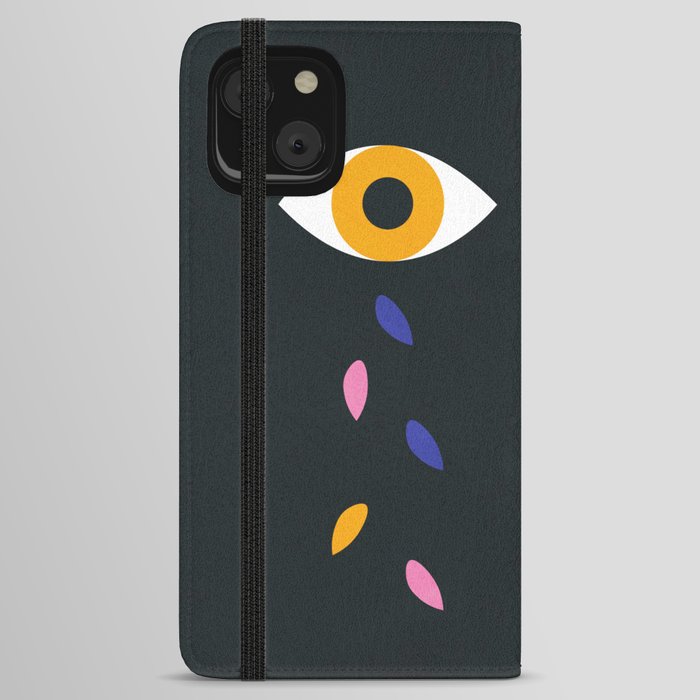 Cried Eyes - Dark iPhone Wallet Case