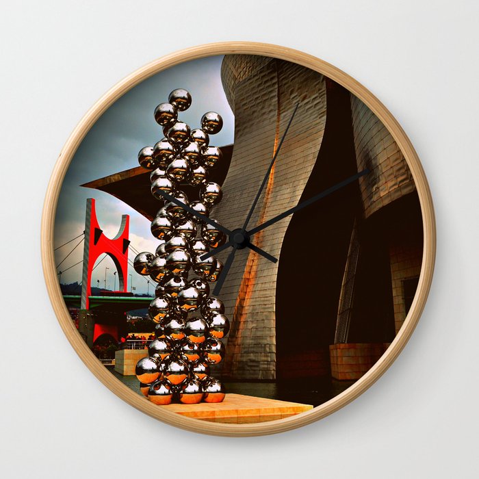 Museo Guggenheim Wall Clock