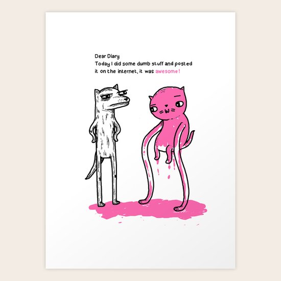 Jealous Art Print