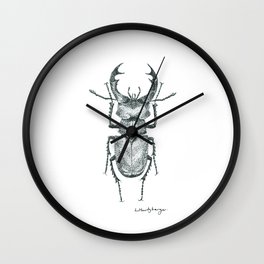 dotted buggy 1 Wall Clock