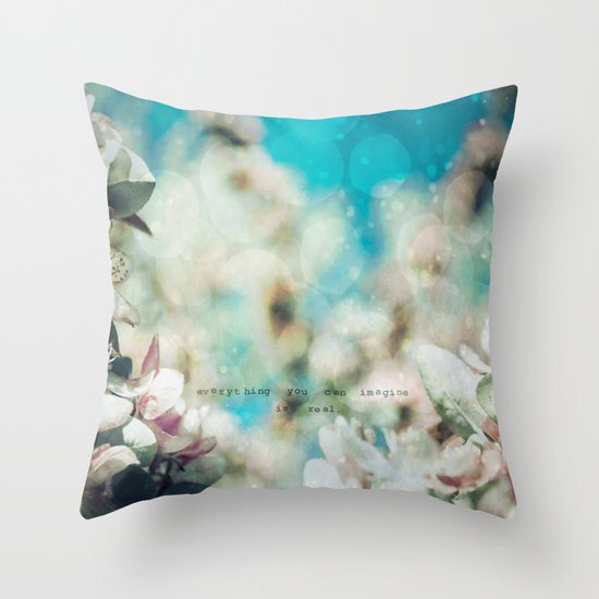 Imagine Throw Pillow