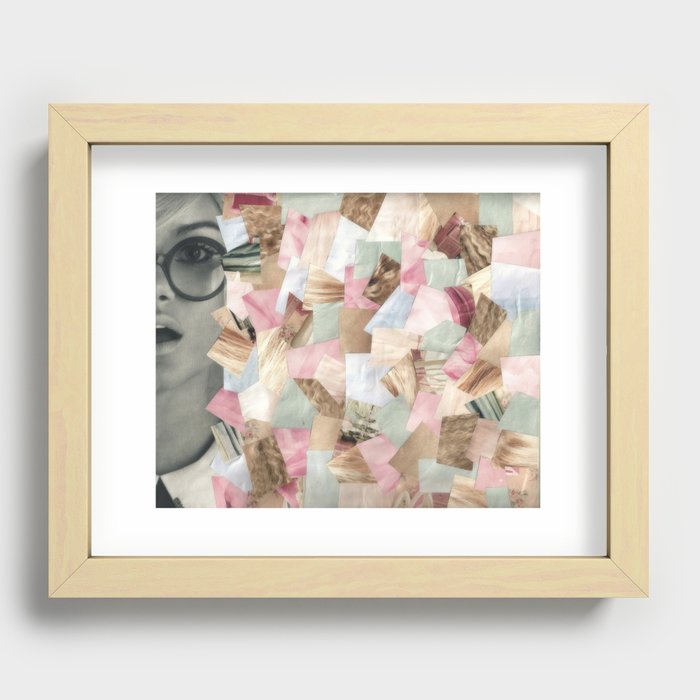 A Thought Recessed Framed Print
