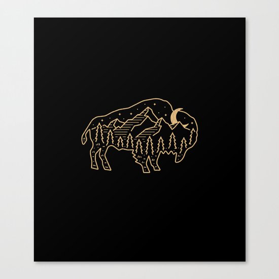 Nature of the Beast (2) Canvas Print