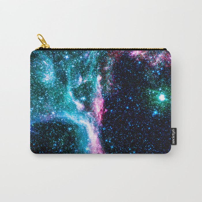 Starry Colorful Nebula Carry-All Pouch