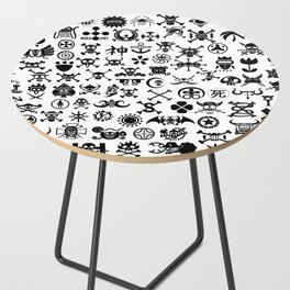 One Piece Jolly Roger Side Table