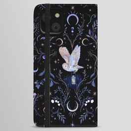 Moonlight Owl iPhone Wallet Case