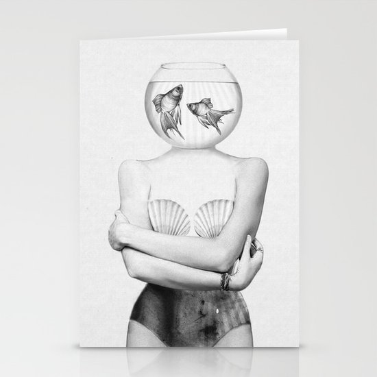 Pisces Stationery Cards