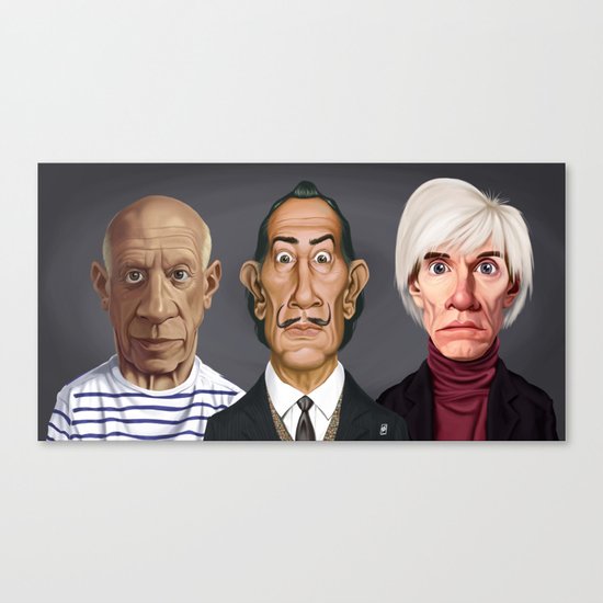 Great Artists Canvas Print