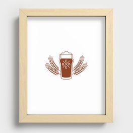 Beer Recessed Framed Print