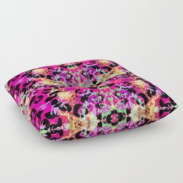 Wild Leopard Pink Floor Pillow