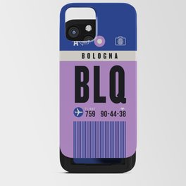 Luggage Tag A - BLQ Bologna Italy iPhone Card Case