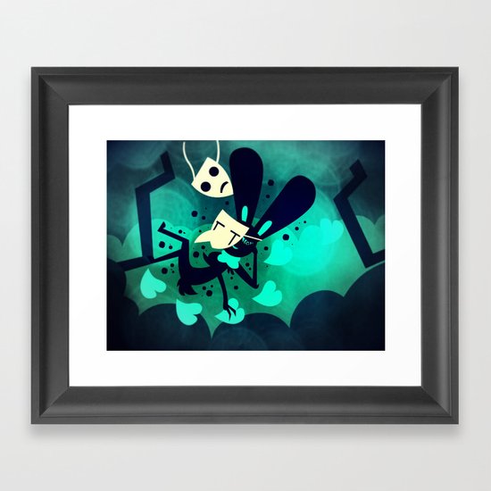 Falling In Human With You Framed Art Print