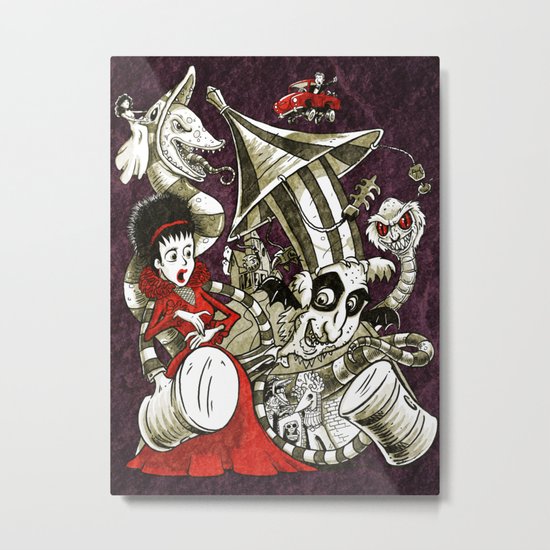 don't say the 'B' word! Metal Print