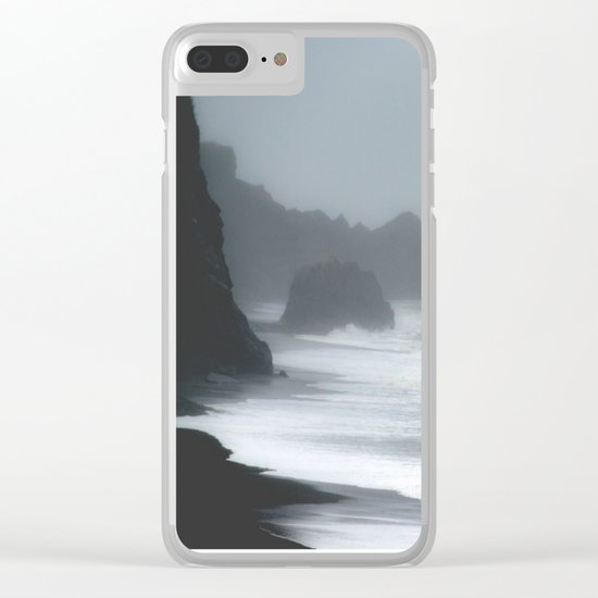Pacific Northwest Beach Storm Clear iPhone Case