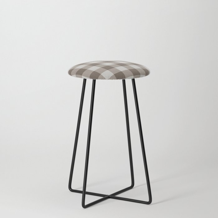Buffalo plaid counter height chairs discount
