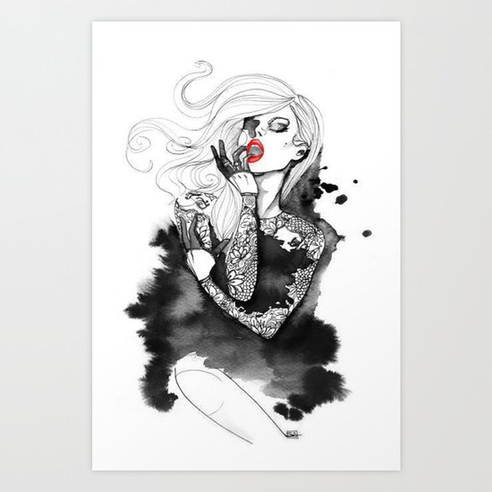 WMNART Art Print