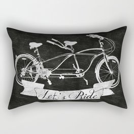 Let's Ride Rectangular Pillow
