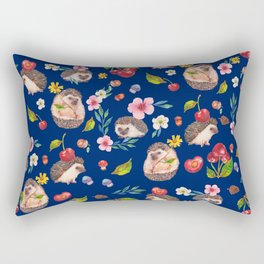 Hedgehog with cherries - BBG Rectangular Pillow