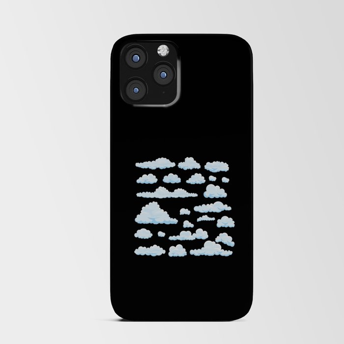 Cloudy Child Clouds Weather iPhone Card Case