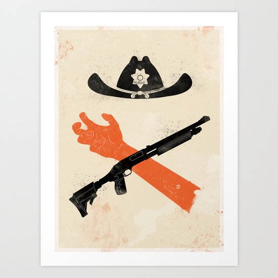 The Wandering Dead Art Print