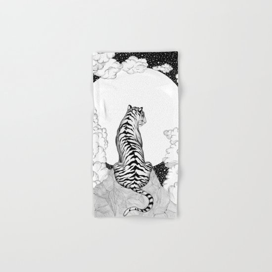 Tiger Moon Hand & Bath Towel