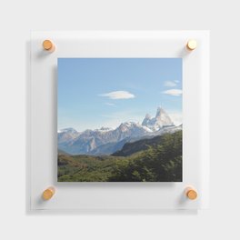 Argentina Photography - Mountains On The Border Between Argentina & Chile Floating Acrylic Print