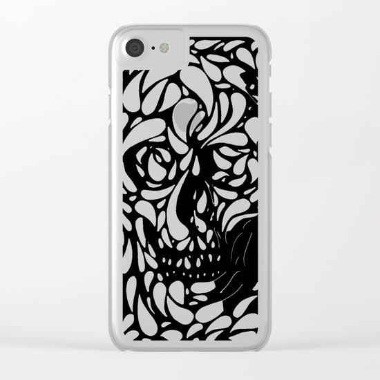 Skull Clear iPhone Case