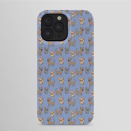 Chihuahua chihuahuas - blue iPhone Case