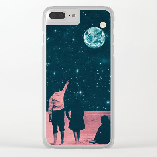Once Upon A Time on Mars or Children of Mars Clear iPhone Case